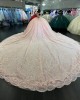 Ruffled Pink On White Quinceanera Dress Sleeveless Sweet 15 Gowns Sweetheart Neck Vestidos De 15 Anos