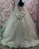 Cape Sleeve Pink Quinceanera Dresses 2024 Sweet 15 Year Old Dress Party Dress Luxury Ball Gown Prom Dress Customized