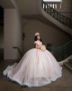 Off Shoulder Pink Vestidos De 15 Anos Sweet 15 Gowns Lace Appliques Quinceanera Dress Sweetheart Neck 2024 Ball Gown Princess Dresses