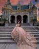 Off Shoulder Lace Appliques Ball Gown Sweetheart Neckline Beading Pink Quinceanera Dresses