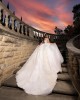 Sleeveless Lace Appliques Ball Gown Sweetheart Neckline Crystals Ivory Quinceanera Dresses With Bow