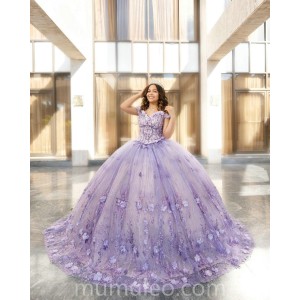 Lilac Quince Dress Sequin Sleeveless Girls Ball Gown Sweet 16 Dresses Sweetheart Neck Lace Appliques Women 2024 Ball Gown