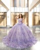 Lilac Quince Dress Sequin Sleeveless Girls Ball Gown Sweet 16 Dresses Sweetheart Neck Lace Appliques Women 2024 Ball Gown