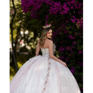 Pink Quince Dress Sleeveless 2024 Instagram Gowns Birthday Party Dresses Sweetheart Neck Vestidos De 15 Anos