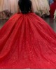 Strapless Mini Red Quinceanera Dresses With Bowtie On Neckline