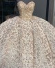 Strapless Quinceanera Dama Dresses Champagne With Bowties Back