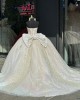 Strapless Soft Pink Quinceanera Dresses With Detachable Long Sleeves