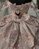 Cape Sleeve Pink Quince Dresses Sweetheart Neck 15 Dress Lace Appliques Ball Gown With Bow