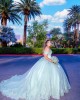 Off Shoulder Sage Green Quinceanera Dress Lace Appliques Sweetheart Neck 15 Dresses With Bow