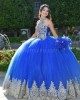 Halter Neck Blue Quince Dresses Lace Appliques Sleeveless 15 Dress