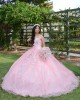 Sweetheart Neck Pink Quince Dresses Lace Appliques Sleeveless 15 Dress