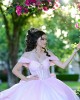 Sweetheart Neck Pink Quinceanera Dress Metallic Sequin Off Shoulder 15 Dresses With Bow