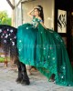 Emerald Green Off Shoulder Quinceanera Dress Sweetheart Neck 15 Dresses With 3D Flowers