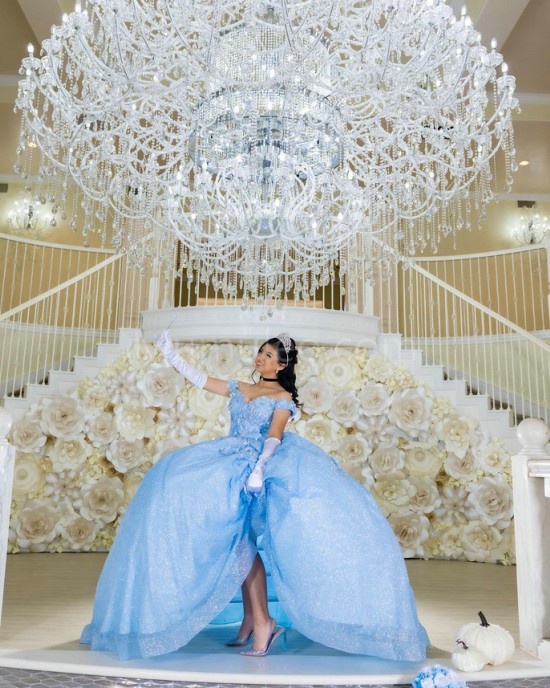 Off Shoulder Sky Blue Quinceanera Dress Sweetheart Neck Lace Appliques 15 Dresses